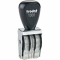 Trodat Usa STAMP, RUBBER, DATE, SIZE 1 TDTRD010